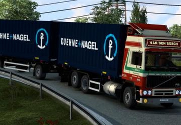 Swap Body Addon For Volvo F10-F12версия 1.1 для Euro Truck Simulator 2 (v1.44.x, 1.45.x)