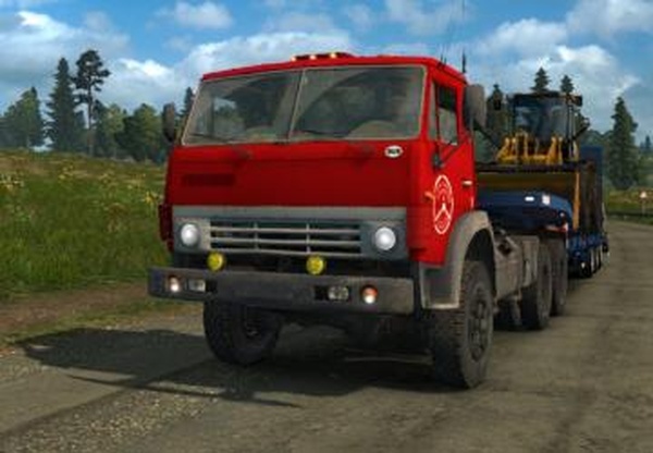 Камаз-4310версия 1.7 для Euro Truck Simulator 2 (v1.45.x)