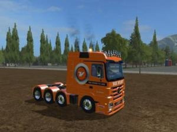 Mercedes-Benz Actrosверсия 1.0 для Farming Simulator 2017 (v1.5.3)