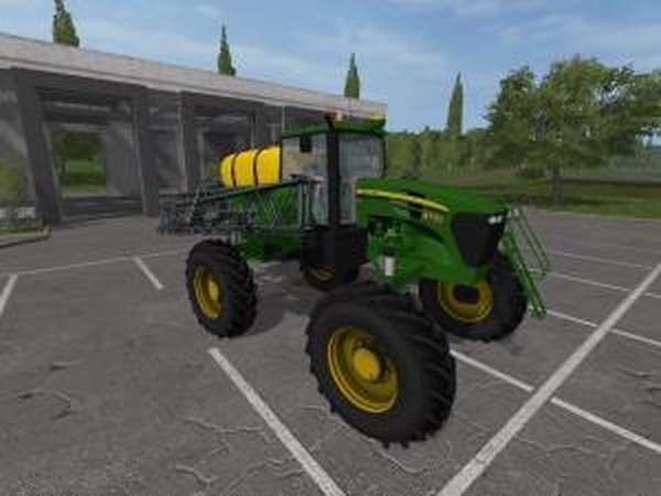 John Deere 4730 Sprayerверсия 1.0 для Farming Simulator 2017 (v1.5.1)
