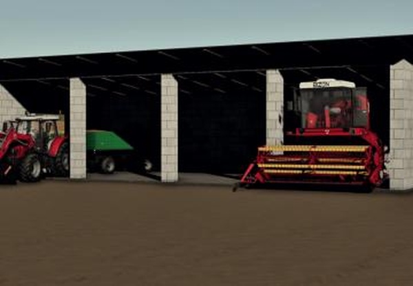 Medium Garageверсия 1.0.0.0 для Farming Simulator 2019 (v1.7.x)