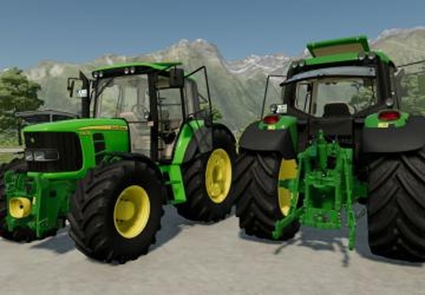 John Deere 6030 Series 4cylверсия 1.0.0.0 для Farming Simulator 2022