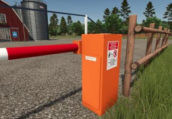 Automatic and manual barrierверсия 1.0.0.0 для Farming Simulator 2025