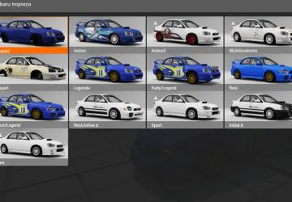 Subaru Imprezaдля BeamNG.drive