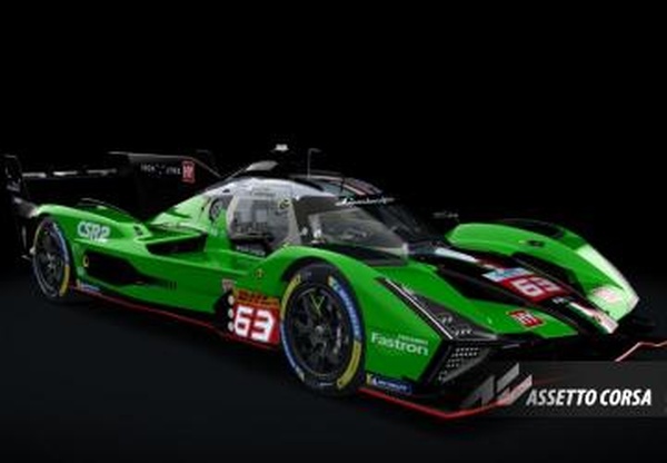 Lamborghini SC63 LMDh 2024версия 0.9 для Assetto Corsa
