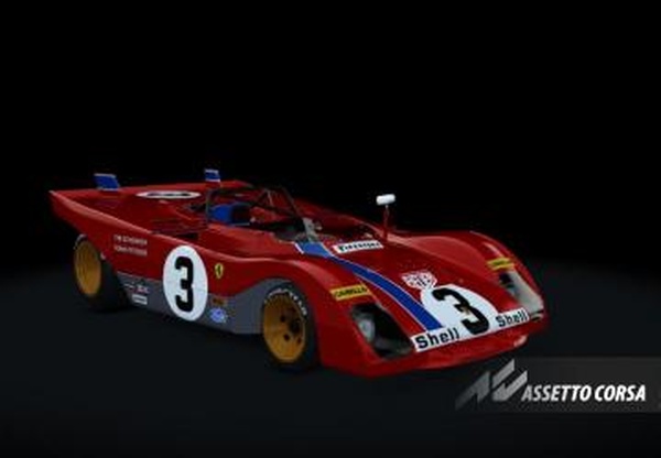 ACL Ferrari 312PBверсия 1.0 для Assetto Corsa