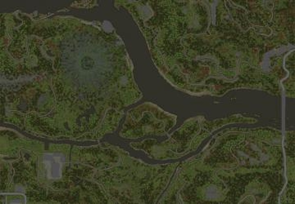 Карта «Долина Вулкана»версия 1 для Spintires: MudRunner (v14.08.19)