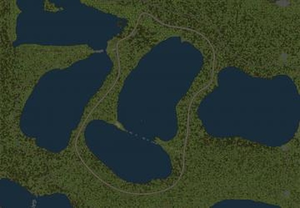 Карта «Forest Lakes»версия 05.03.20 для Spintires: MudRunner (v14.08.19)