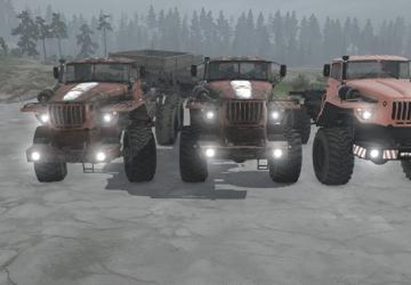 Пак Урал Полярникверсия 21.03.20 для Spintires: MudRunner (v14.08.19)