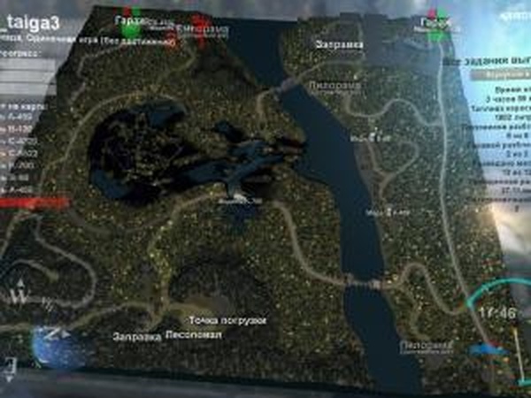 Карта «Тайга 3»версия 1.2 для SpinTires (v03.03.16)