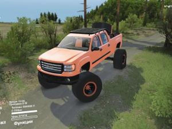 GMC Sierra BigFootверсия 08.09.17 для SpinTires (v03.03.16)