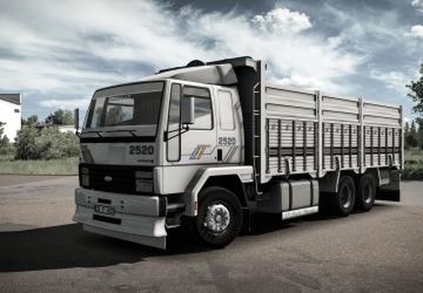 Ford Cargo 2520версия 5.3 для Euro Truck Simulator 2 (v1.45.x)