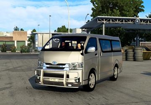 Toyota Hiaceверсия 2.0 для Euro Truck Simulator 2 (v1.40.x, - 1.45.x)