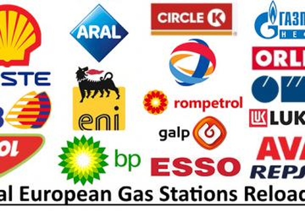 Real European Gas Stations Reloadedверсия 13.08.22 для Euro Truck Simulator 2 (v1.45.x)