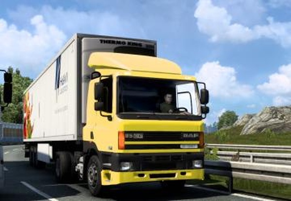 Дополнительные грузовики в траффикверсия 2.1 для Euro Truck Simulator 2 (v1.45)