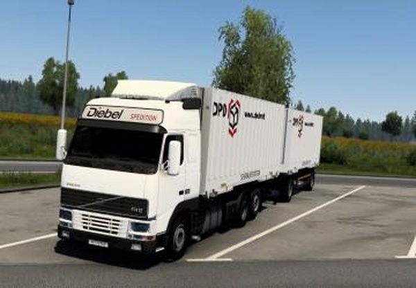 Swap Body Addon For Volvo FH MK1версия 1.1 для Euro Truck Simulator 2 (v1.45.x)
