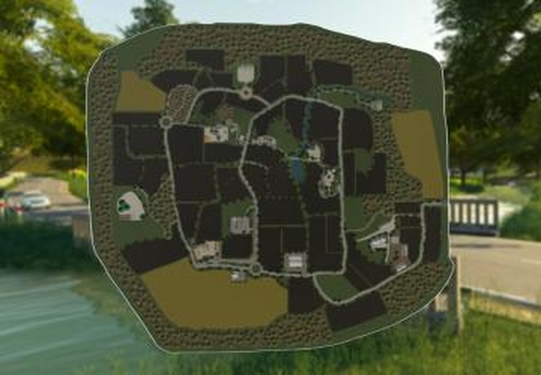Карта «Petite France»версия 1.1.0.0 для Farming Simulator 2019 (v1.7.x)