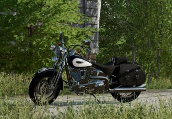 Harley-Davidson Heritage Springer 2002версия 1.0.0.0 для Farming Simulator 2022
