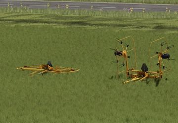 Vermeer Tedder Pack TD100 & TD190версия 1.0.0.0 для Farming Simulator 2025