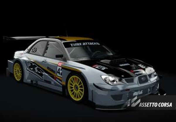 Time Attack - Subaru Imprezaверсия v2.1 update для Assetto Corsa