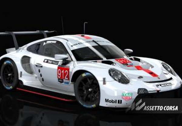 Porsche 911 (991.2) RSR-19версия 1.16.3 для Assetto Corsa