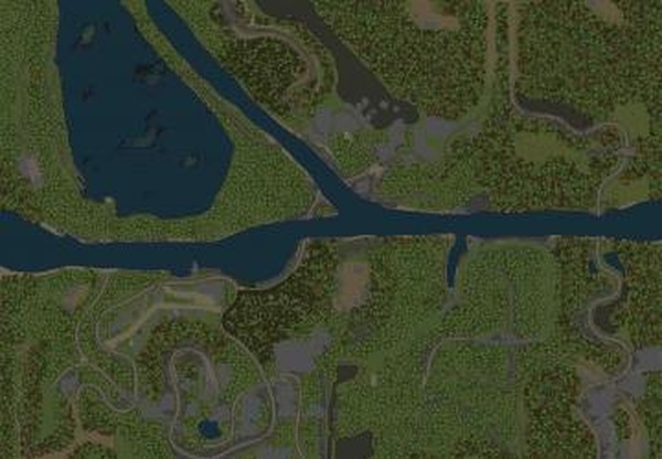 Карта «Путь лесовоза»версия 1 для Spintires: MudRunner (v14.08.19)