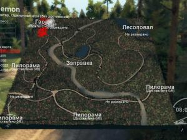 Карта «Demon»версия 1.0 для SpinTires (v03.03.16)