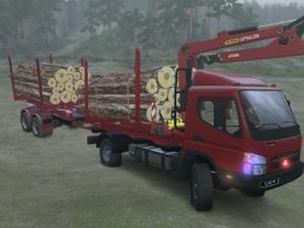 Mitsubishi Fuso Canter SVверсия 1.1 для SpinTires (v03.03.16)
