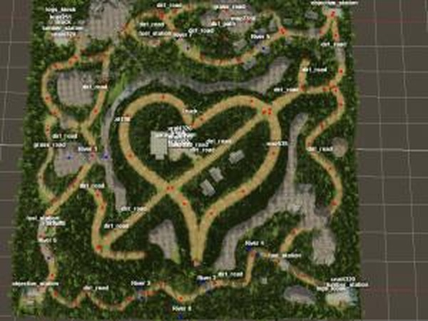 Карта «Love»версия 1.0 для SpinTires (v03.03.16)