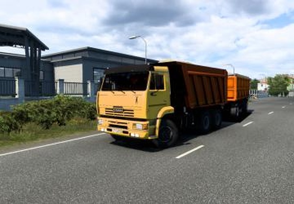 Камаз 6520 «Сайгак»версия 1.1 для Euro Truck Simulator 2 (v1.45.x)