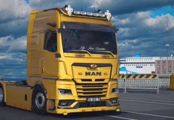 MAN 2020 Сustomверсия 1.1 для Euro Truck Simulator 2 (v1.44.x, 1.45.x)