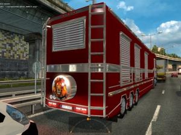 Caravan Trailerверсия 3.0 для Euro Truck Simulator 2 (v1.44.x, 1.45.x)