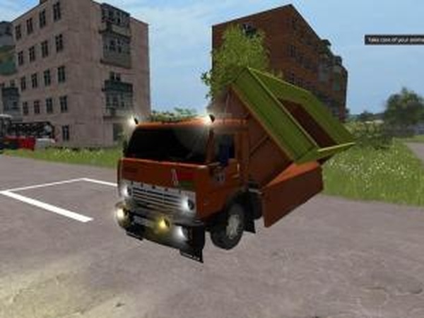 КамАЗ-53212 бортовойверсия 1.0 для Farming Simulator 2017 (v1.5.1)