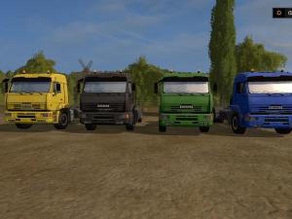 Камаз-5460версия 1.1 для Farming Simulator 2017 (v1.5.1)