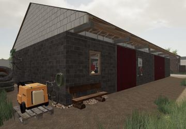 Garage For Machinesверсия 1.0.0.0 для Farming Simulator 2019 (v1.7.x)