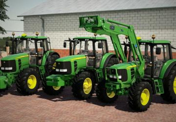 John Deere 6030версия 2.1.0.0 для Farming Simulator 2019 (v1.7.x)