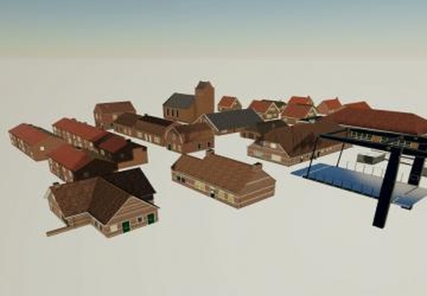 Big Prefab Package (Prefab*)версия 2.0.0.0 для Farming Simulator 2019 (v1.7.x)