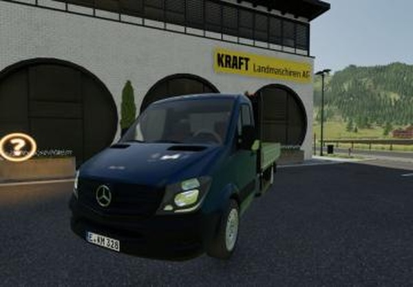 MB Sprinter SingleCab 2013версия 1.0.0.0 для Farming Simulator 2022