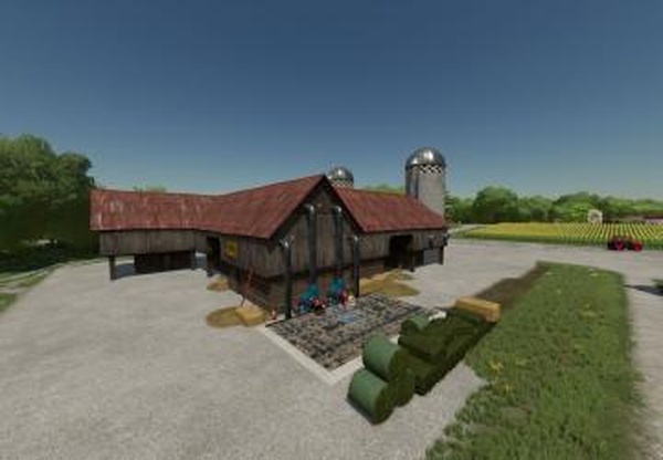 Straw/hay storageверсия 1.0.0.0 для Farming Simulator 2022