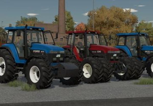 Ford New Holland Fiat Agri 70 Seriesверсия 1.0.0.0 для Farming Simulator 2022