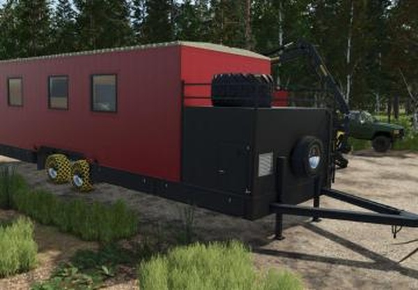 Forestry Service Trailerверсия 1.0.0.1 для Farming Simulator 2025