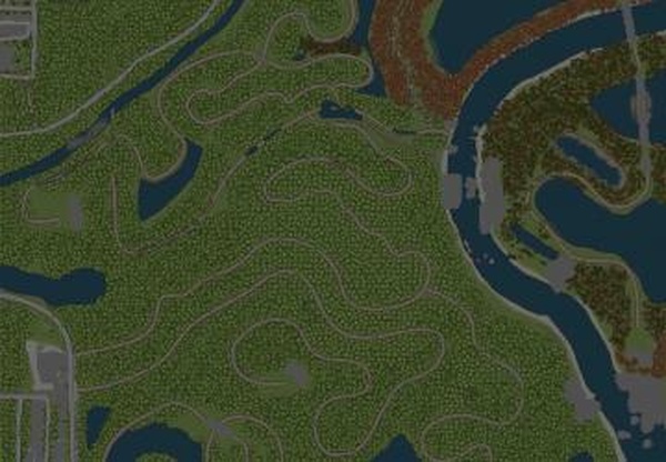 Карта «Сибирь безлюдная»версия 1 для Spintires: MudRunner (v14.08.19)