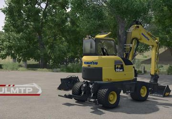 Komatsu PW98версия 1.0.0.0 для Farming Simulator 2025