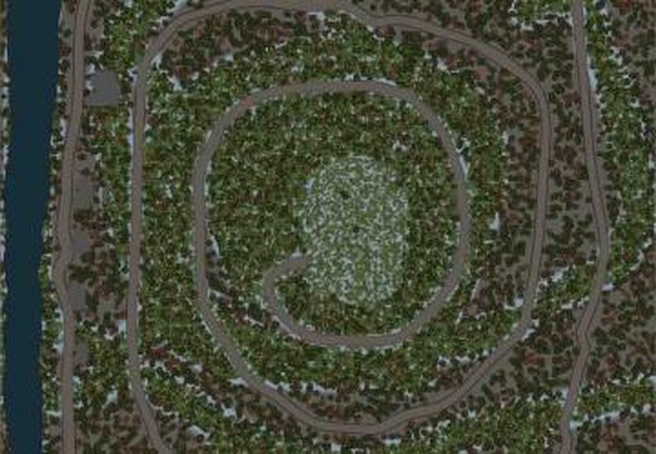 Карта «Простая схема»версия 1 для Spintires: MudRunner (v14.08.19)