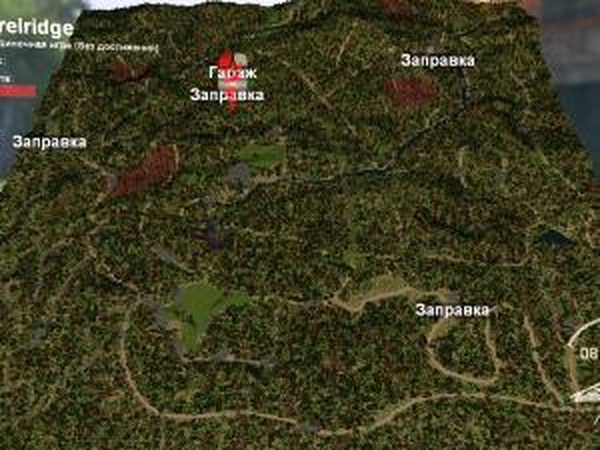 Карта «Laurel Ridge»версия 1.0 для SpinTires (v03.03.16)