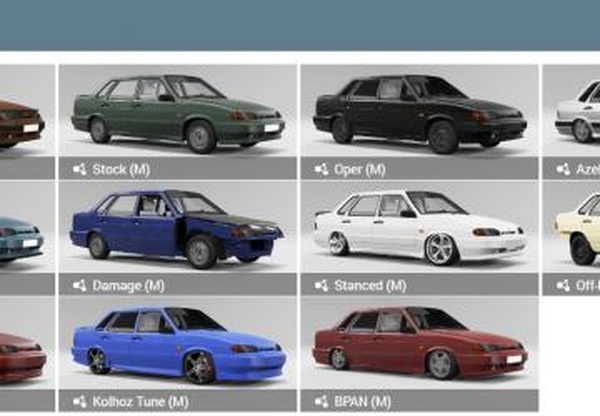 ВАЗ 2115версия 1.0 для BeamNG.drive (v0.23.5)