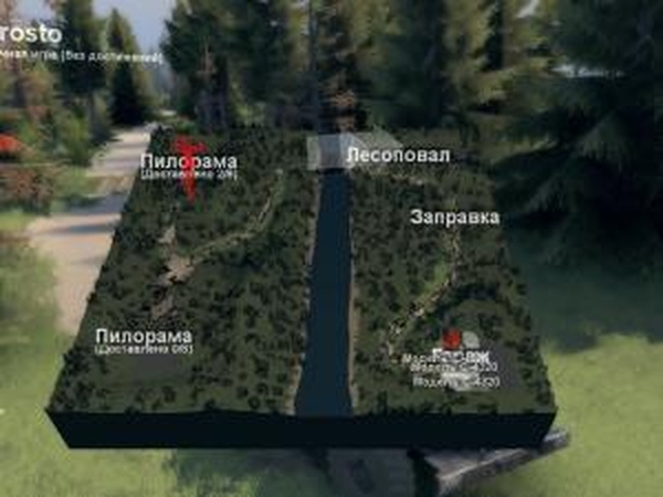 Карта  «Так просто»версия 1.0 для SpinTires (v03.03.16)