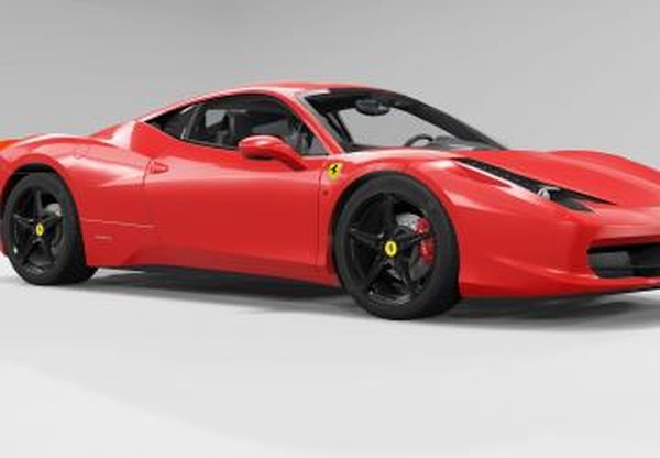 Ferrari 458 Italiaверсия 2.0 для BeamNG.drive (v0.23.5.2)