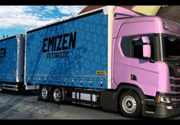 Scania S&R 2016 & RJL Wielton Tandemверсия 1.0 для Euro Truck Simulator 2 (v1.44.x, 1.45.x)