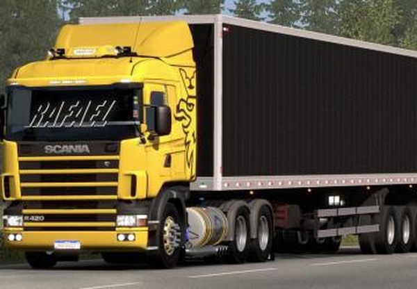 Scania R & R4 Brasil Editionверсия 1.6 для Euro Truck Simulator 2 (v1.44.x, 1.45.x)